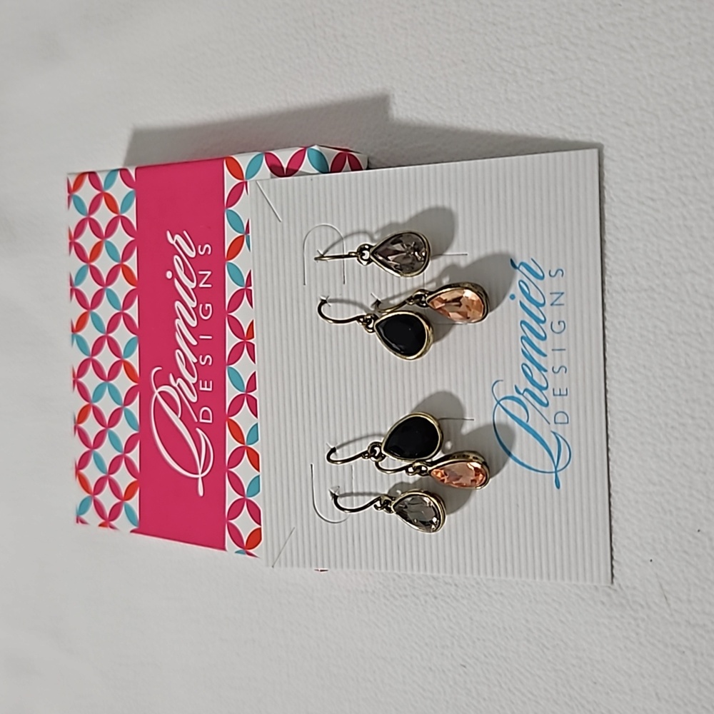 All Ears set of 3 earrings by Premier Designs